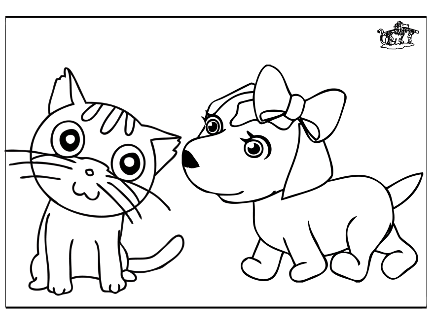 Página para colorir: Cachorro (animais) #3193 - Páginas para Colorir Imprimíveis Gratuitamente