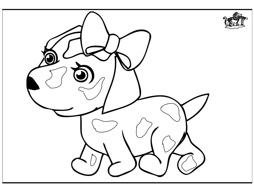 Página para colorir: Cachorro (animais) #3217 - Páginas para Colorir Imprimíveis Gratuitamente