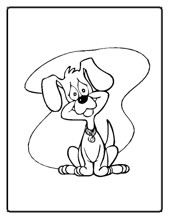 Página para colorir: Cachorro (animais) #63 - Páginas para Colorir Imprimíveis Gratuitamente