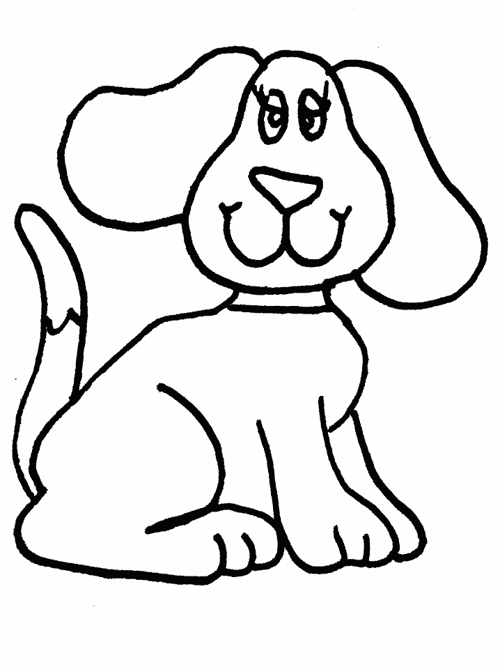 Página para colorir: Cachorro (animais) #8 - Páginas para Colorir Imprimíveis Gratuitamente