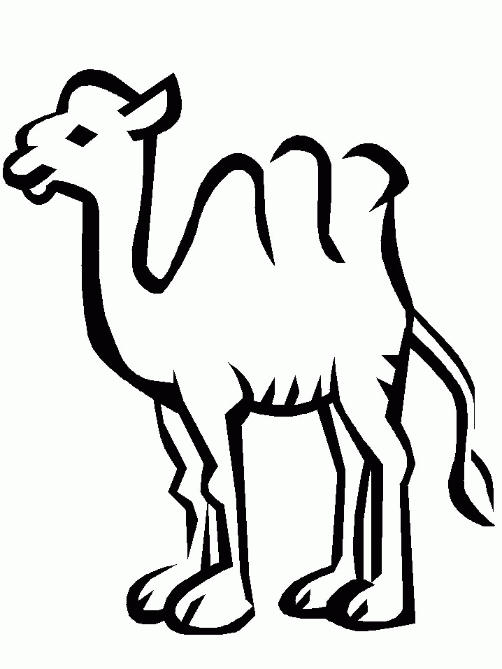 Página para colorir: Camelo (animais) #1693 - Páginas para Colorir Imprimíveis Gratuitamente