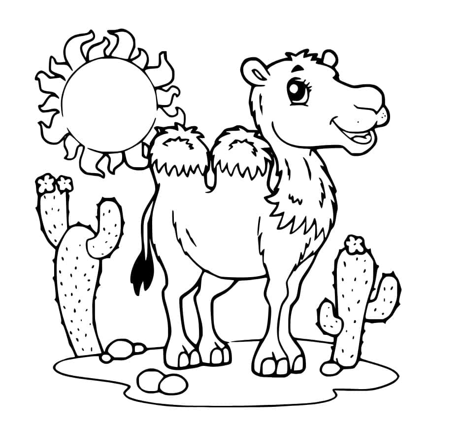 Desenho gratuito Camelo #205463 da colecao Animais para imprimir