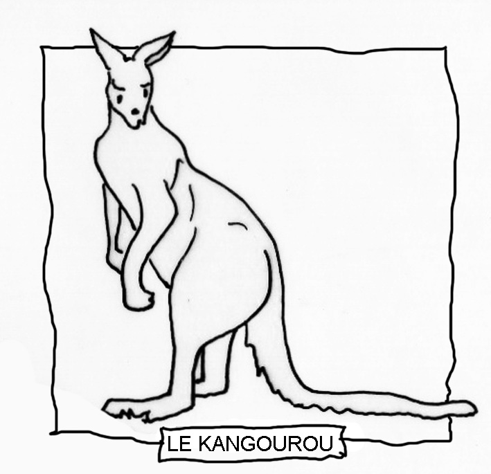 Página para colorir: Canguru (animais) #9153 - Páginas para Colorir Imprimíveis Gratuitamente