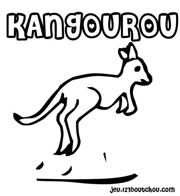 Página para colorir: Canguru (animais) #9174 - Páginas para Colorir Imprimíveis Gratuitamente