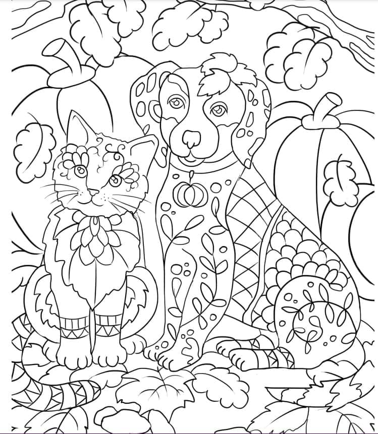 Desenho gratuito Cão e Gato #211021 da colecao Animais para imprimir Desenho gratuito Cão e Gato #211021 da colecao Animais para imprimir