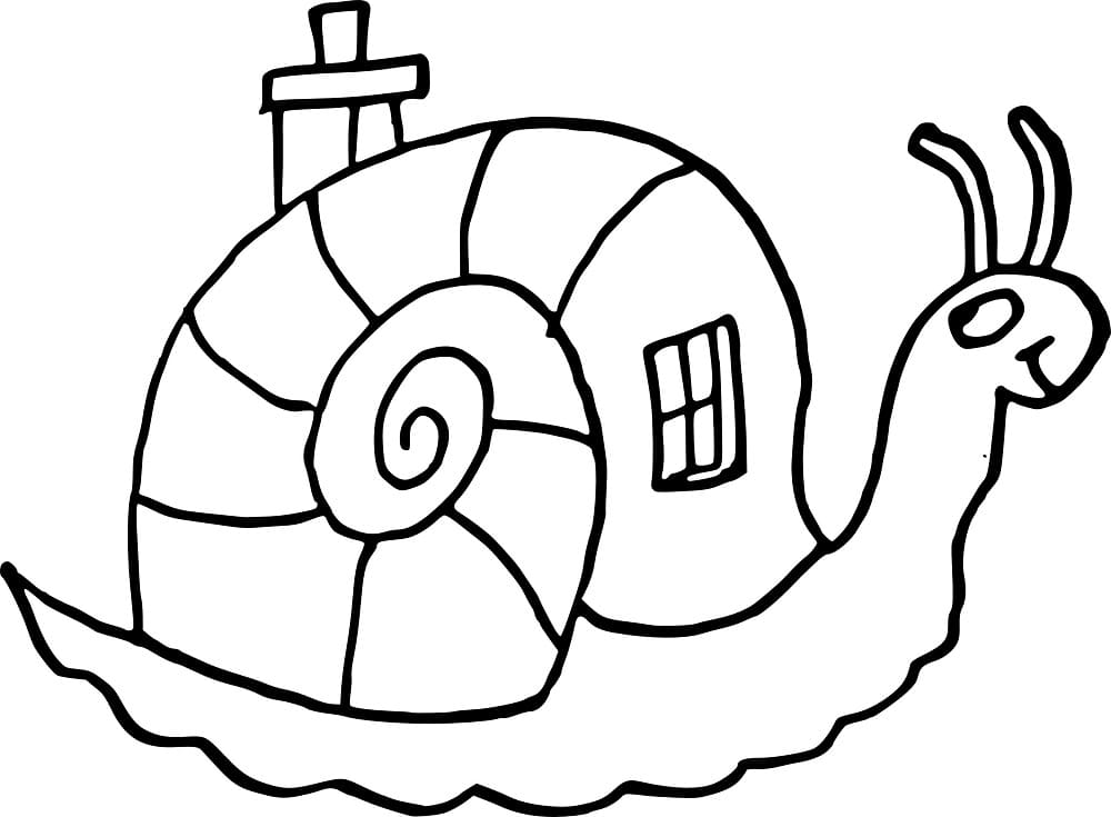 Desenho gratuito Caracol #177402 da colecao Animais para imprimir