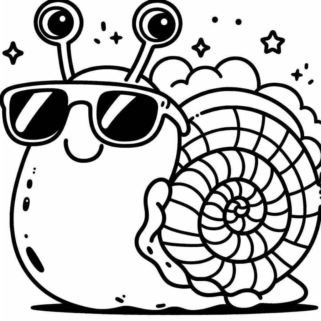 Desenho gratuito Caracol #217013 da colecao Animais para imprimir