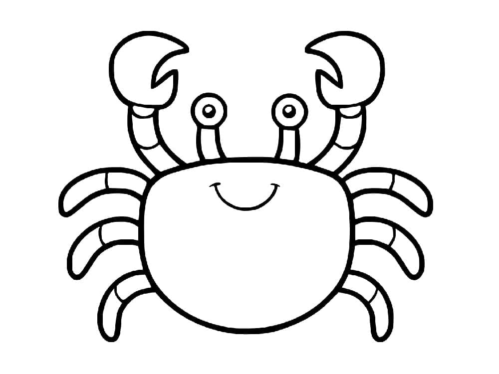 Desenho gratuito Caranguejo #199401 da colecao Animais para imprimir