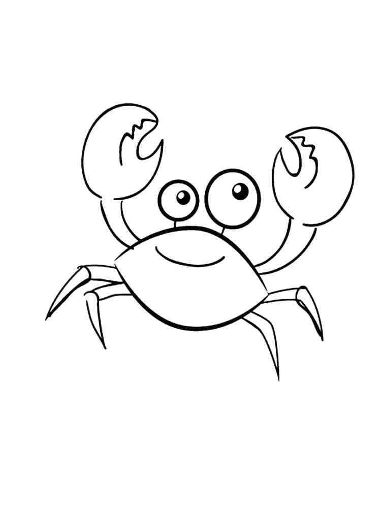 Desenho gratuito Caranguejo #199424 da colecao Animais para imprimir