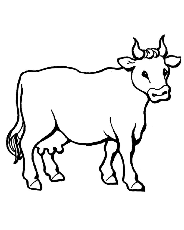 Página para colorir: Carne bovina (animais) #1340 - Páginas para Colorir Imprimíveis Gratuitamente
