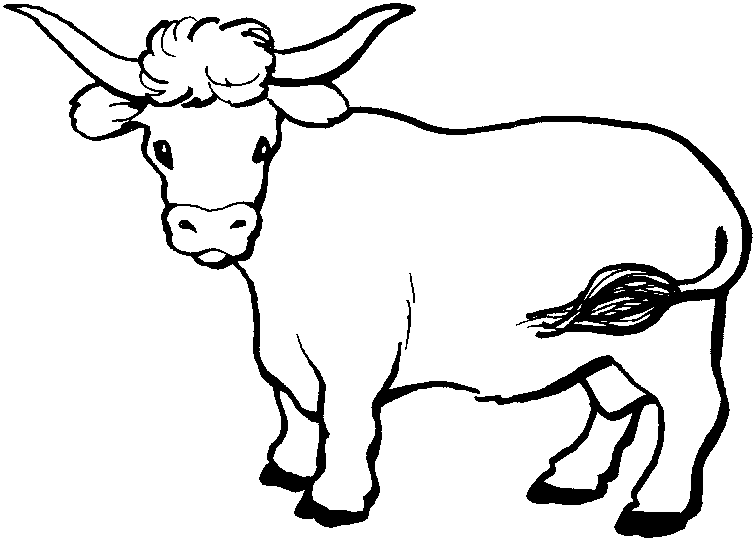 Página para colorir: Carne bovina (animais) #1342 - Páginas para Colorir Imprimíveis Gratuitamente
