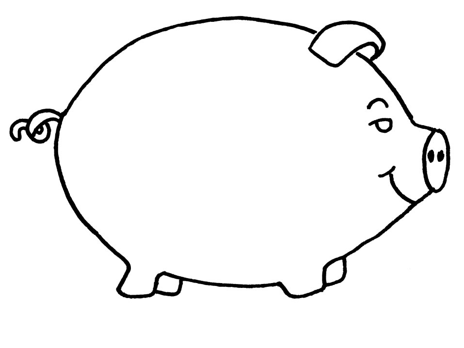 Página para colorir: Carne de porco (animais) #17654 - Páginas para Colorir Imprimíveis Gratuitamente