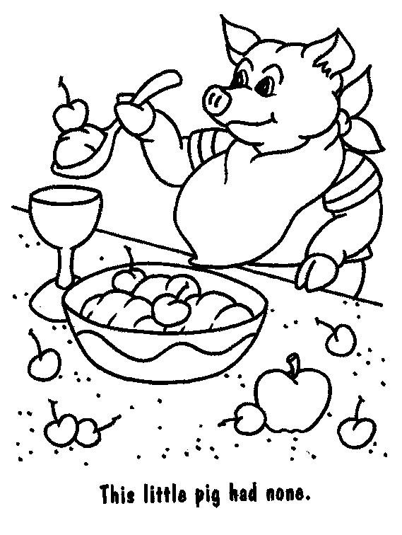 Página para colorir: Carne de porco (animais) #17789 - Páginas para Colorir Imprimíveis Gratuitamente