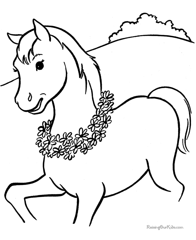 Página para colorir: Cavalo (animais) #2181 - Páginas para Colorir Imprimíveis Gratuitamente