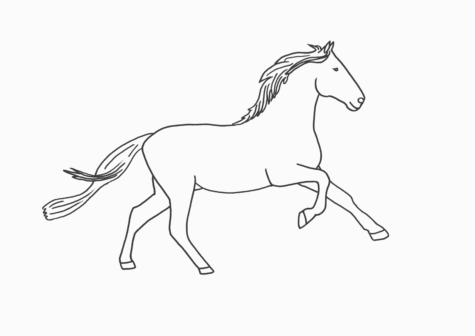 Página para colorir: Cavalo (animais) #2196 - Páginas para Colorir Imprimíveis Gratuitamente