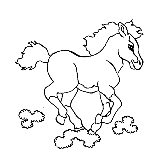 Página para colorir: Cavalo (animais) #2349 - Páginas para Colorir Imprimíveis Gratuitamente