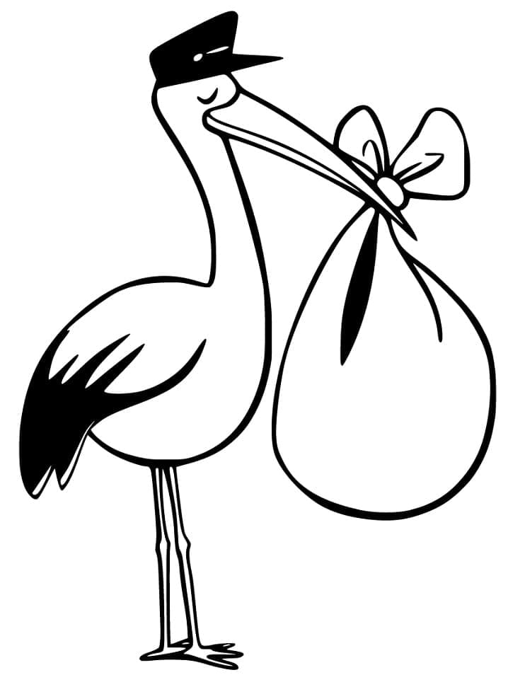 Desenho gratuito Cegonha #185237 da colecao Animais para imprimir Desenho gratuito Cegonha #185237 da colecao Animais para imprimir