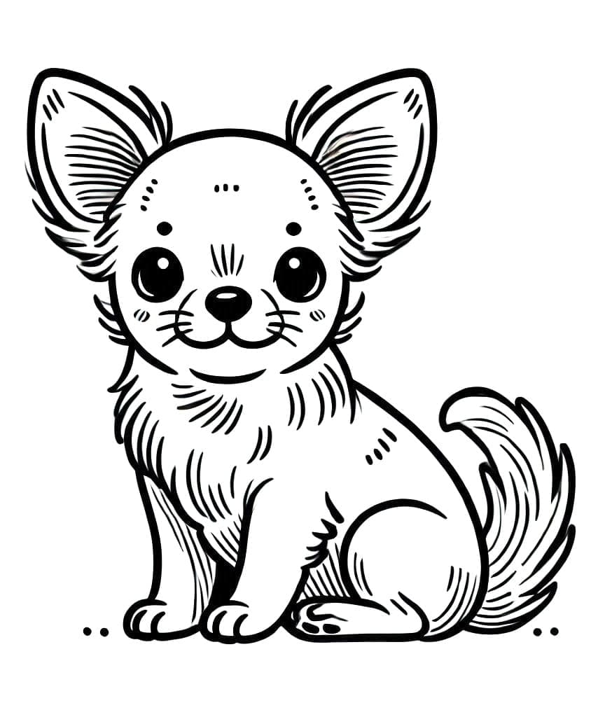 Desenho gratuito Chihuahua #219790 da colecao Animais para imprimir