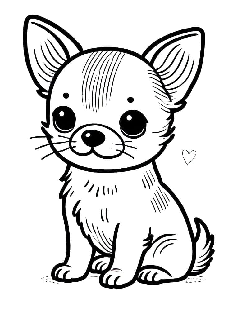 Desenho gratuito Chihuahua #219795 da colecao Animais para imprimir