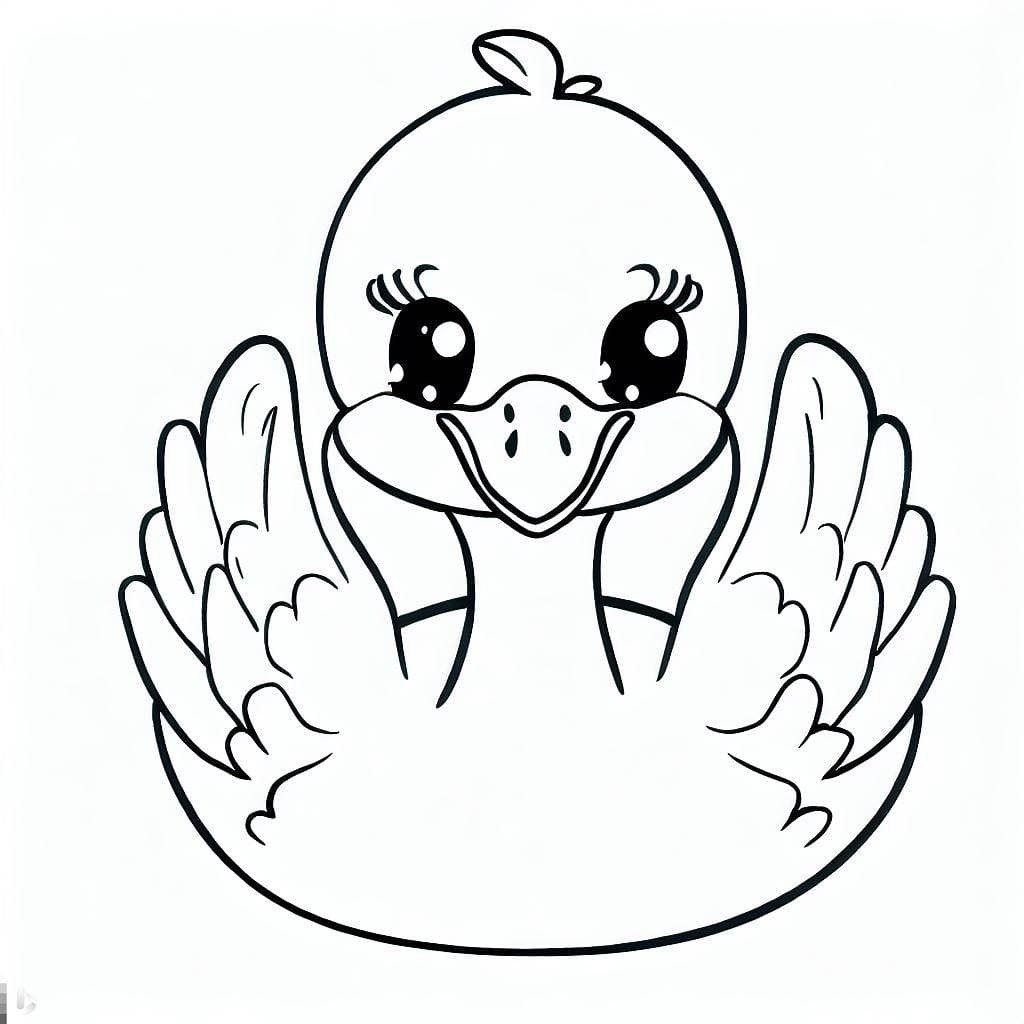Desenho gratuito Cisne #185192 da colecao Animais para imprimir