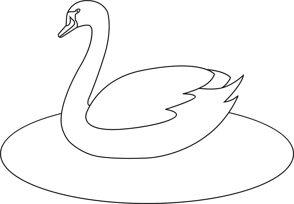 Desenho gratuito Cisne #185208 da colecao Animais para imprimir