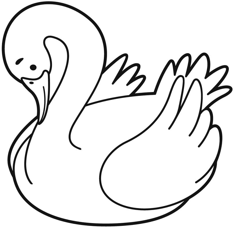 Desenho gratuito Cisne #185214 da colecao Animais para imprimir