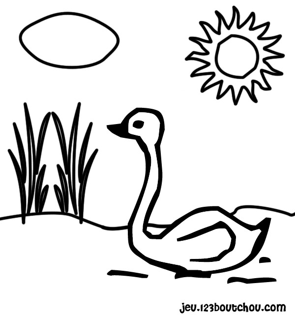 Página para colorir: Cisne (animais) #5042 - Páginas para Colorir Imprimíveis Gratuitamente