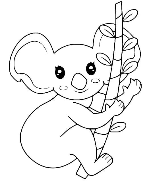 Desenho gratuito Coala #178772 da colecao Animais para imprimir