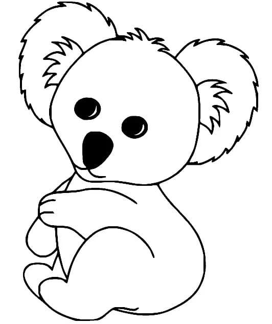 Desenho gratuito Coala #178777 da colecao Animais para imprimir