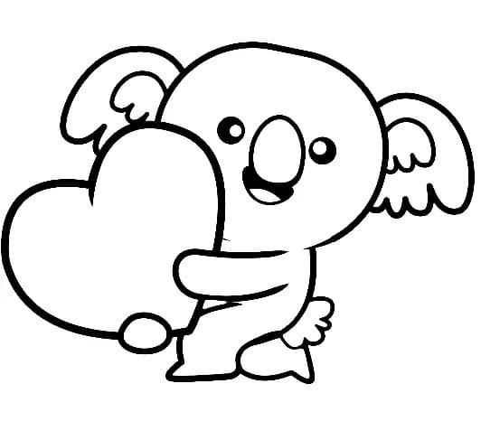 Desenho gratuito Coala #178783 da colecao Animais para imprimir