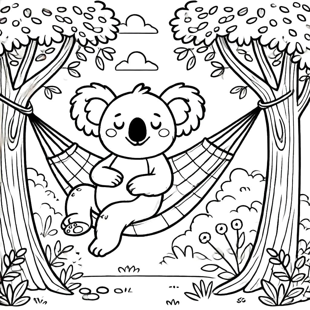 Desenho gratuito Coala #217751 da colecao Animais para imprimir