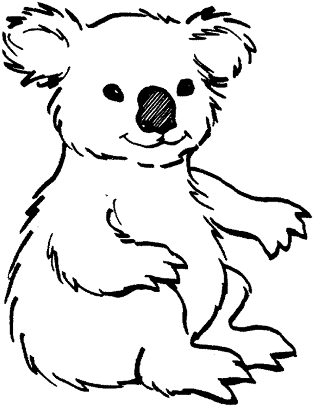 Página para colorir: coala (animais) #9312 - Páginas para Colorir Imprimíveis Gratuitamente