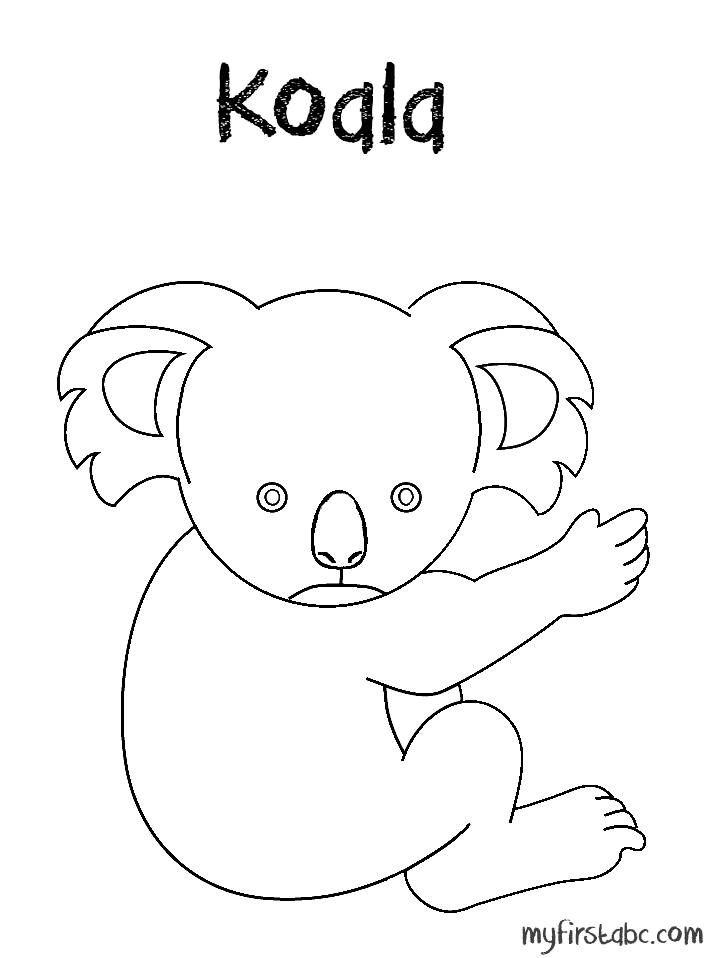 Página para colorir: coala (animais) #9333 - Páginas para Colorir Imprimíveis Gratuitamente