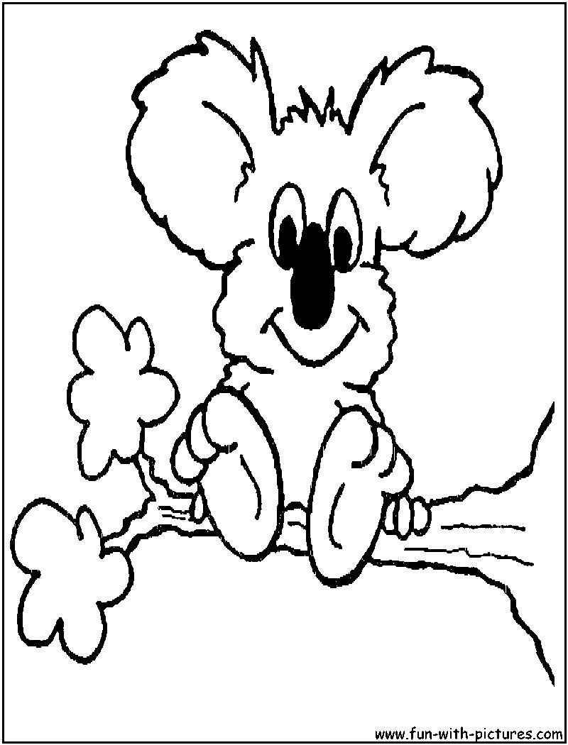 Página para colorir: coala (animais) #9348 - Páginas para Colorir Imprimíveis Gratuitamente