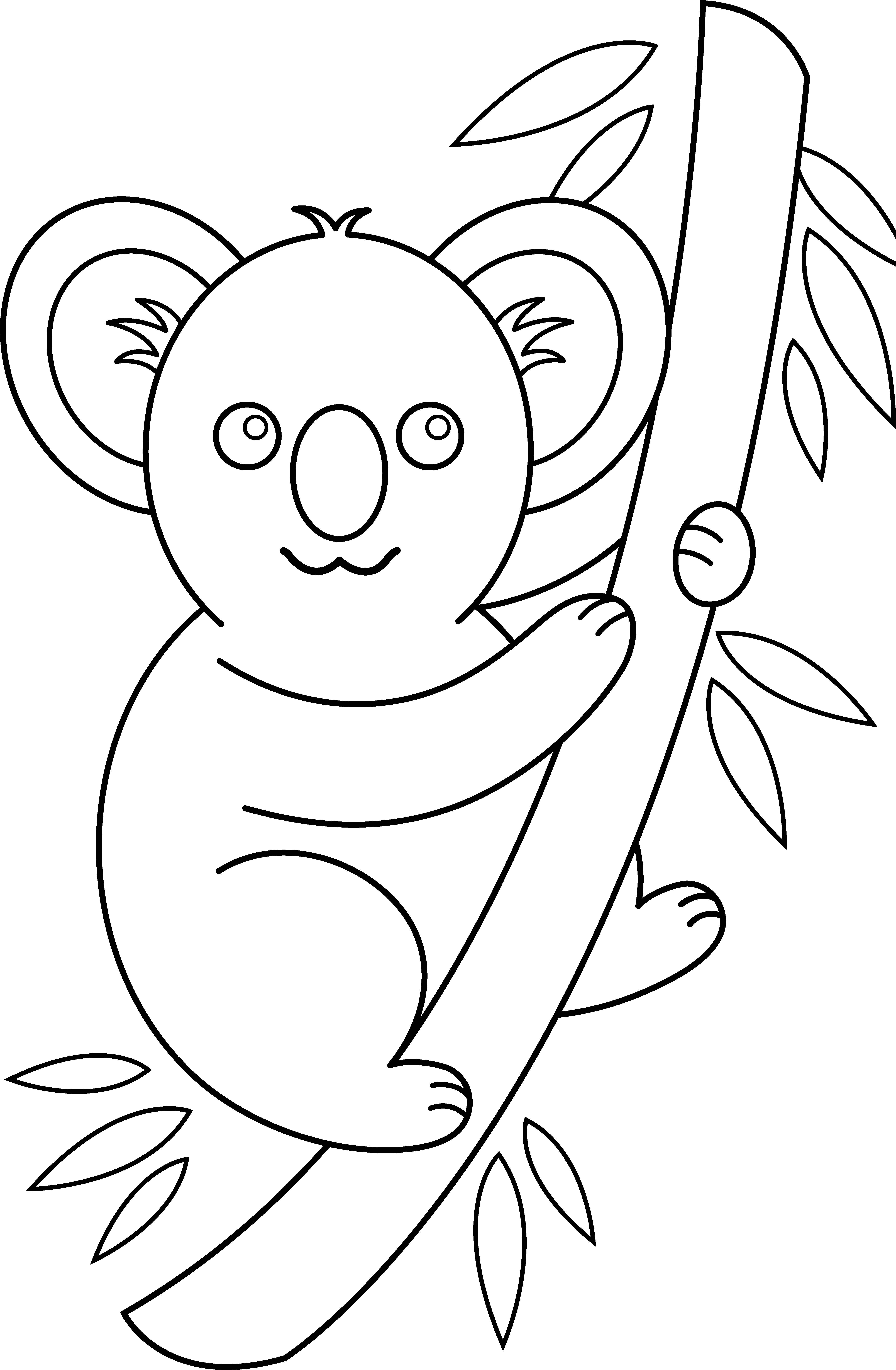Página para colorir: coala (animais) #9361 - Páginas para Colorir Imprimíveis Gratuitamente