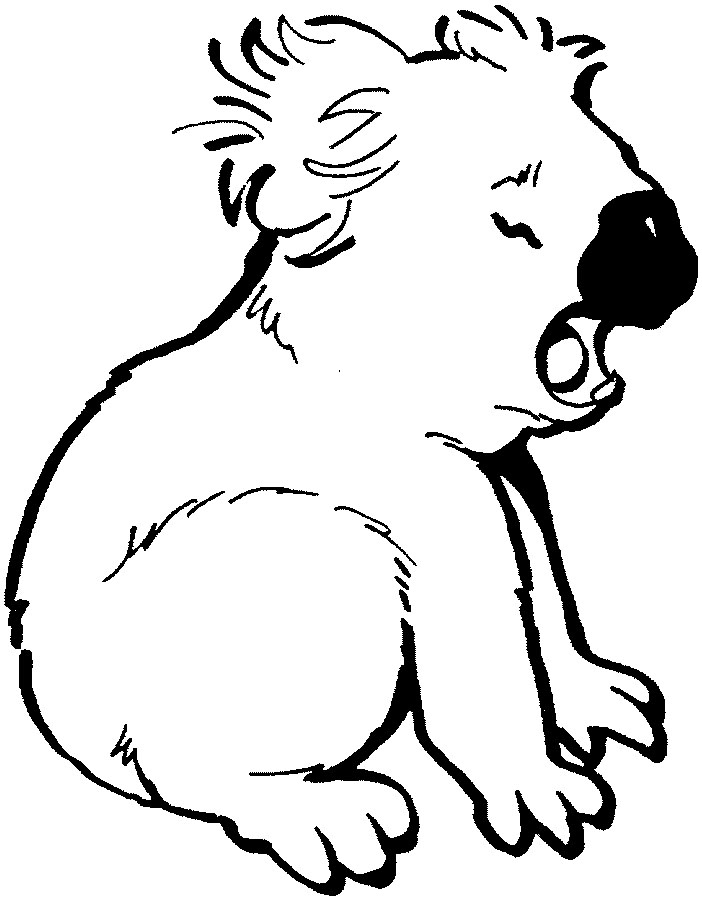 Página para colorir: coala (animais) #9381 - Páginas para Colorir Imprimíveis Gratuitamente