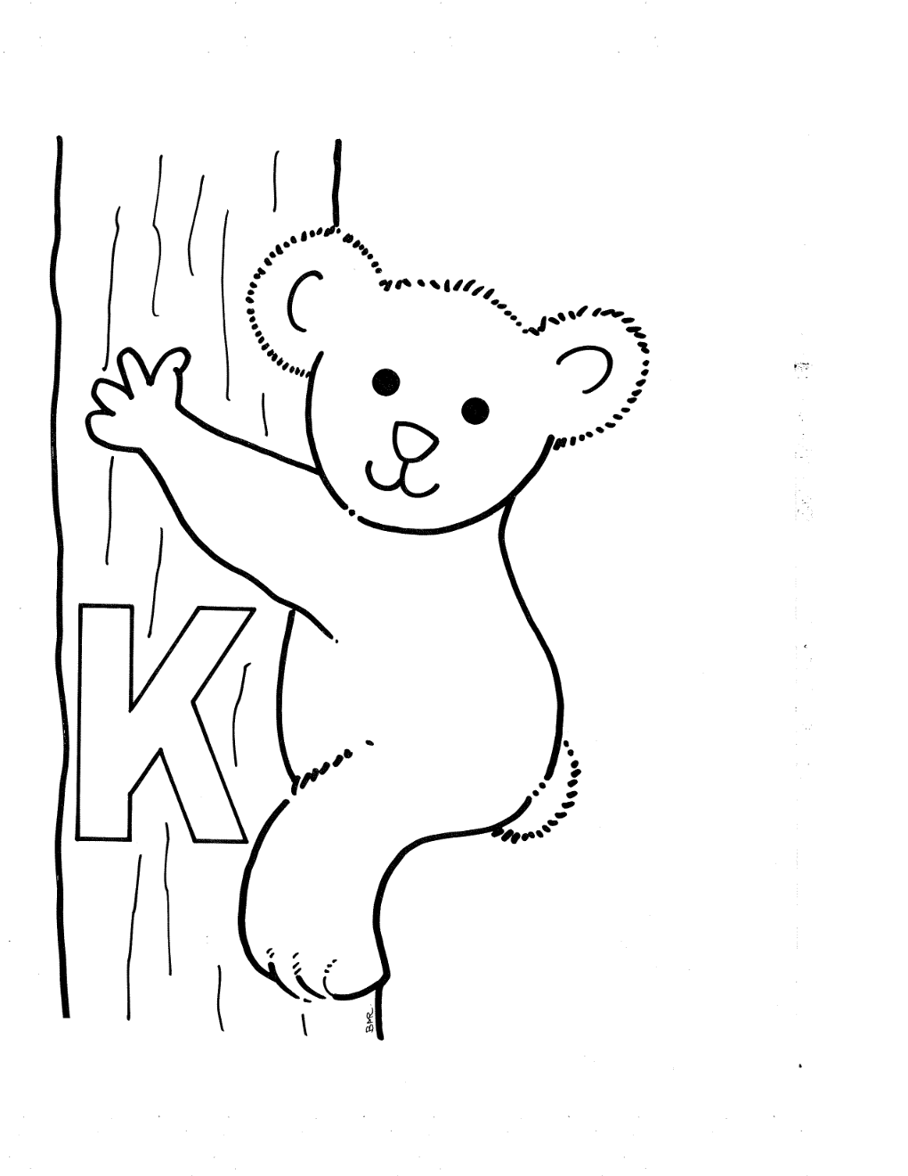 Página para colorir: coala (animais) #9417 - Páginas para Colorir Imprimíveis Gratuitamente