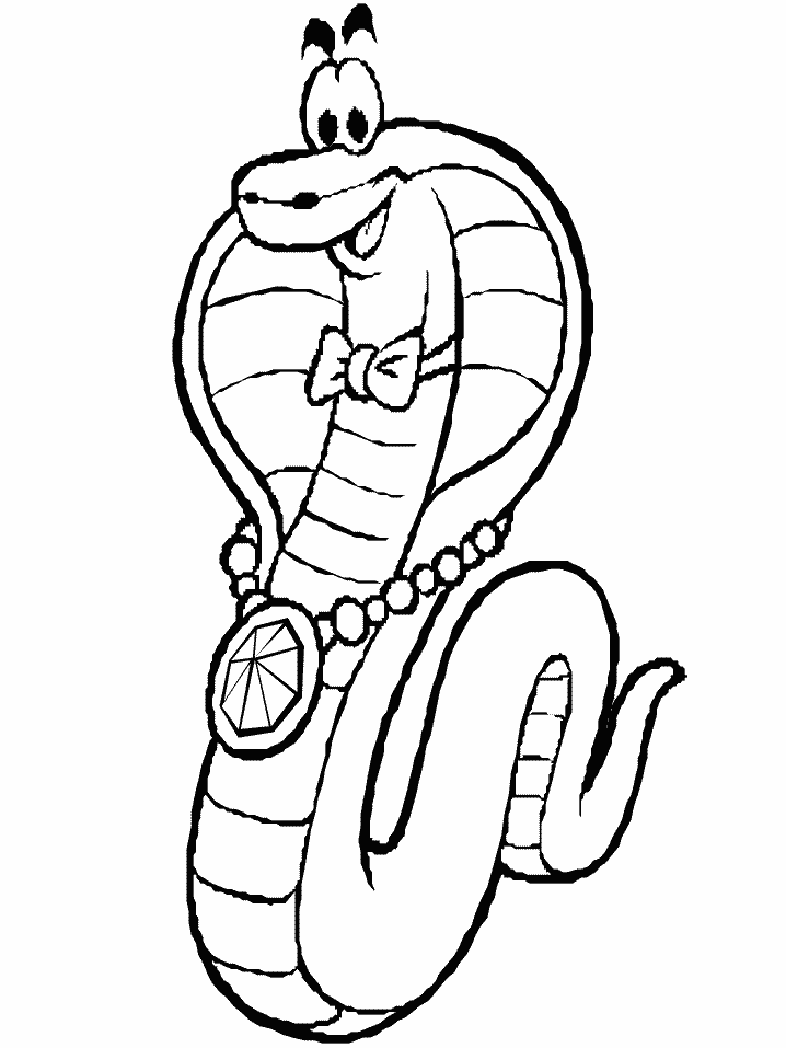 Página para colorir: cobra (animais) #3295 - Páginas para Colorir Imprimíveis Gratuitamente