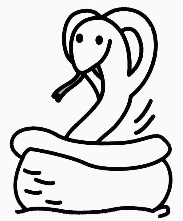 Desenho gratuito Cobra #3253 da colecao Animais para imprimir