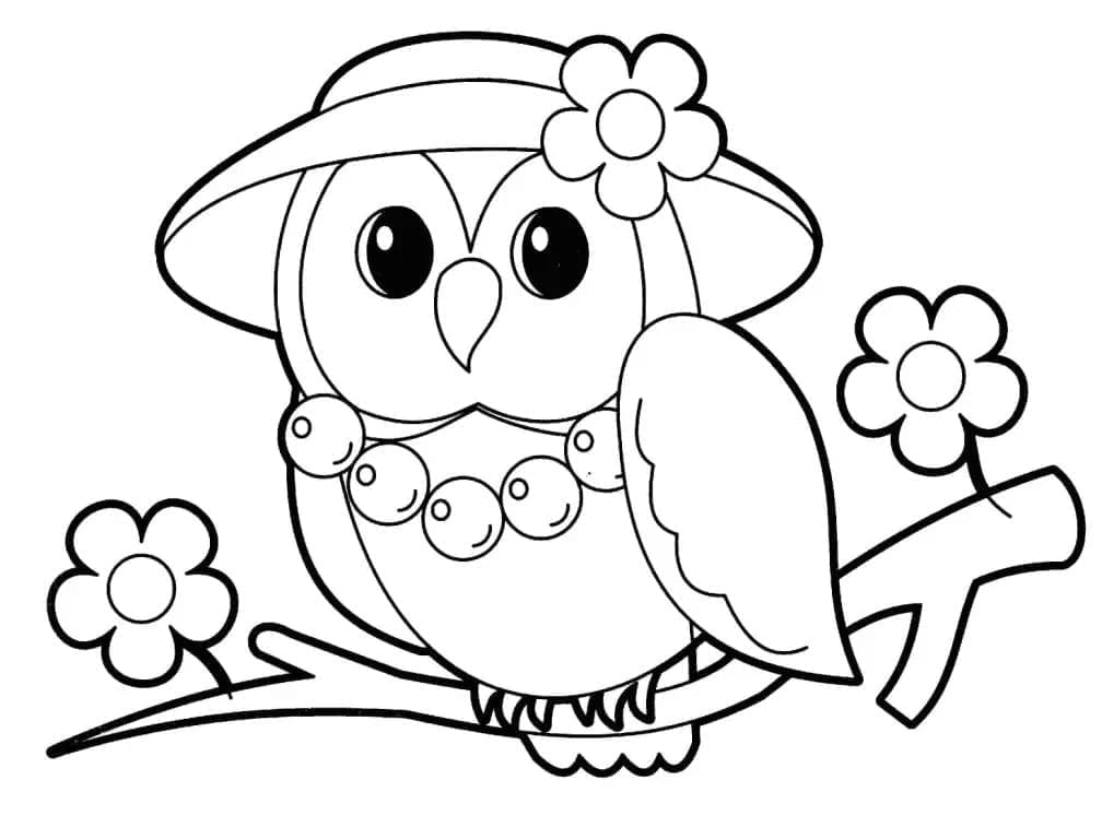 Desenho gratuito Coruja #178810 da colecao Animais para imprimir