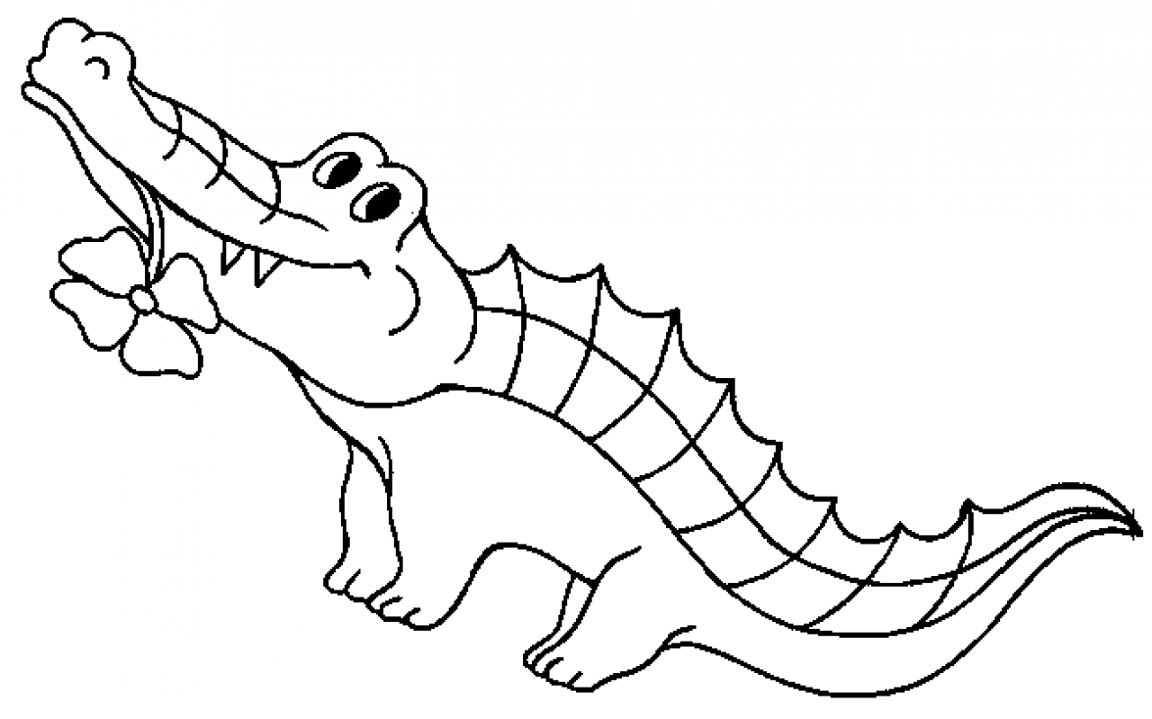 Página para colorir: Crocodilo (animais) #4789 - Páginas para Colorir Imprimíveis Gratuitamente