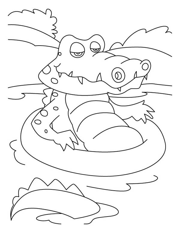 Página para colorir: Crocodilo (animais) #4905 - Páginas para Colorir Imprimíveis Gratuitamente