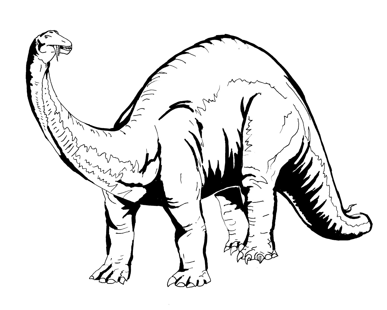 Página para colorir: Dinossauro (animais) #5497 - Páginas para Colorir Imprimíveis Gratuitamente