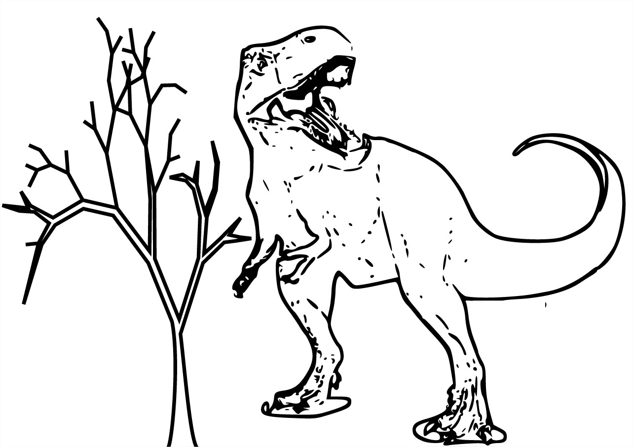 Página para colorir: Dinossauro (animais) #5505 - Páginas para Colorir Imprimíveis Gratuitamente