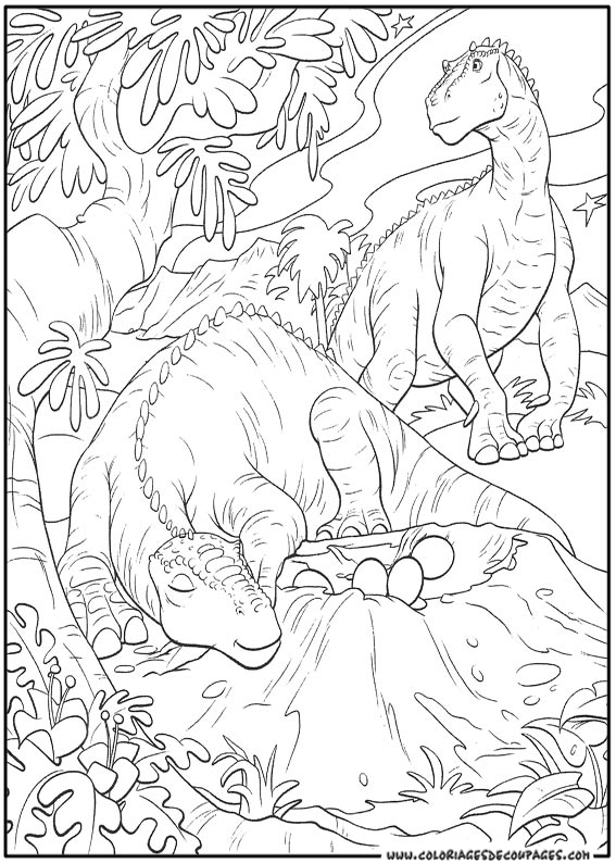 Página para colorir: Dinossauro (animais) #5536 - Páginas para Colorir Imprimíveis Gratuitamente