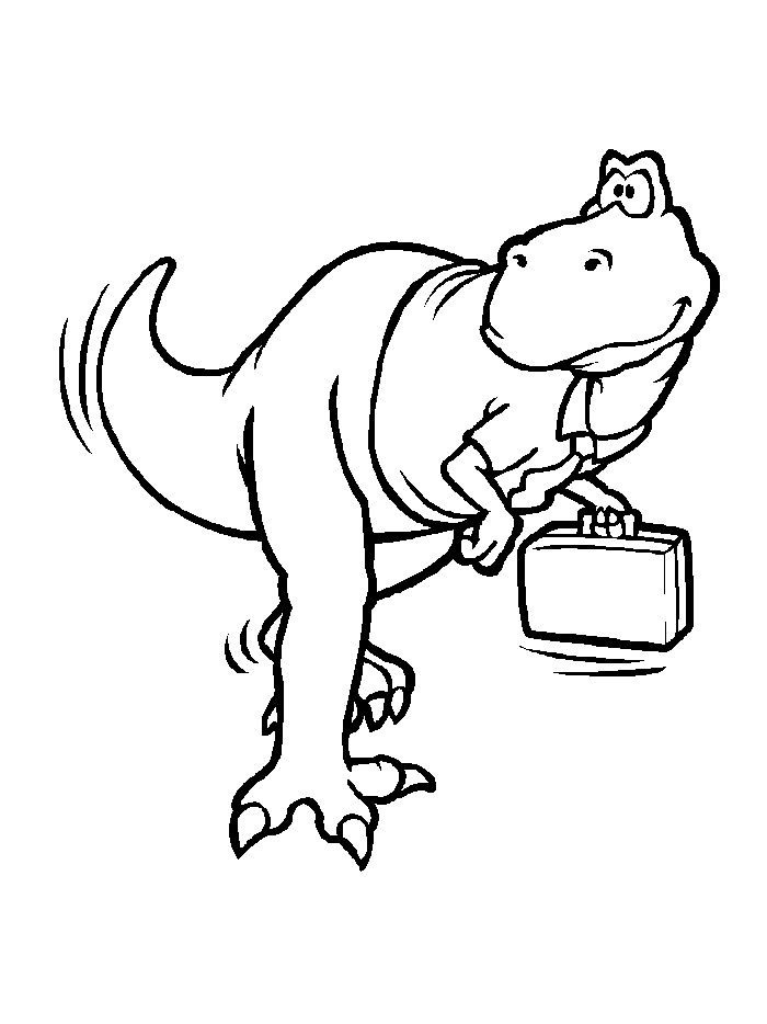 Página para colorir: Dinossauro (animais) #5540 - Páginas para Colorir Imprimíveis Gratuitamente
