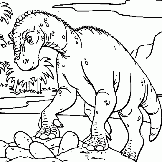 Página para colorir: Dinossauro (animais) #5544 - Páginas para Colorir Imprimíveis Gratuitamente