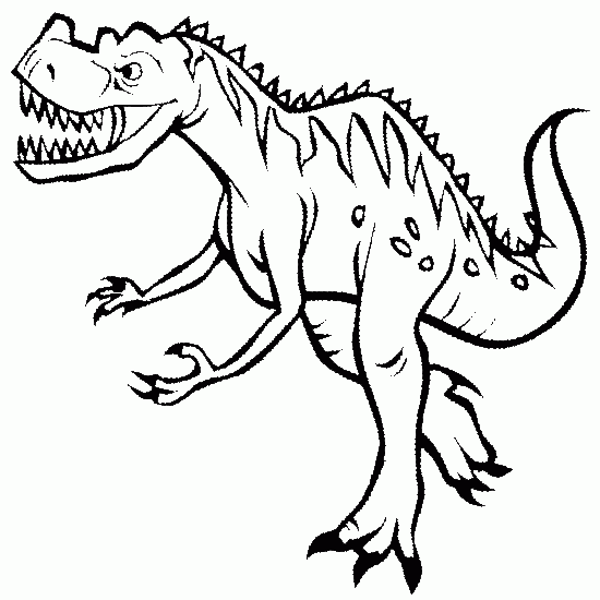 Página para colorir: Dinossauro (animais) #5545 - Páginas para Colorir Imprimíveis Gratuitamente