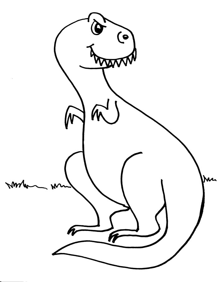 Página para colorir: Dinossauro (animais) #5560 - Páginas para Colorir Imprimíveis Gratuitamente