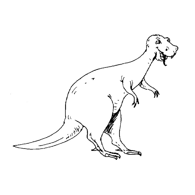 Página para colorir: Dinossauro (animais) #5573 - Páginas para Colorir Imprimíveis Gratuitamente